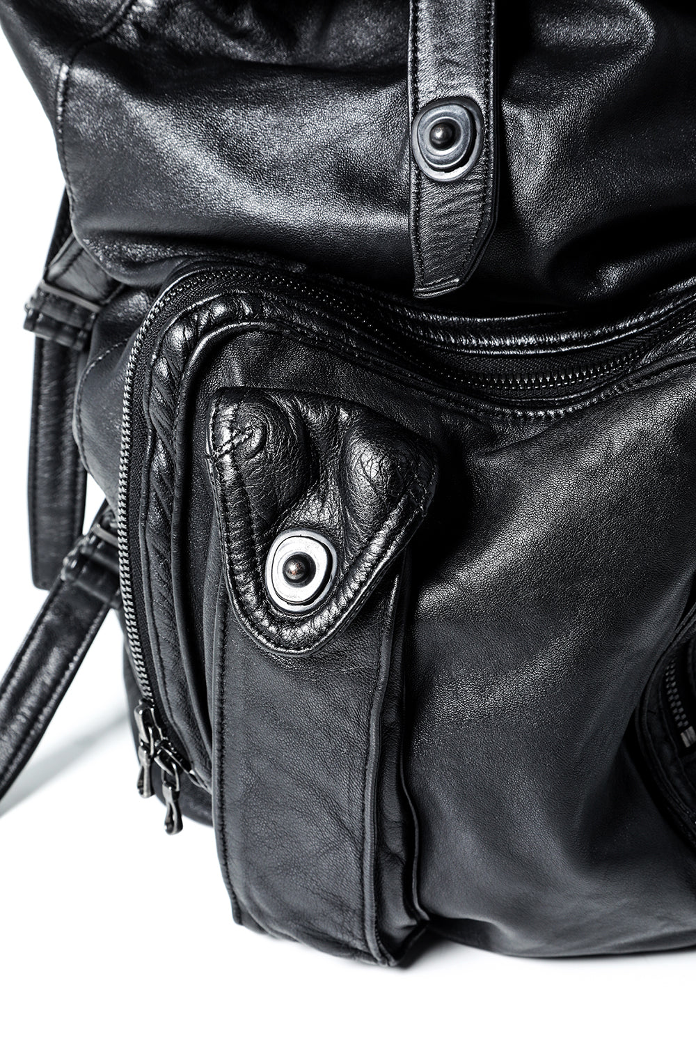 Lamb Leather Gas Mask Back Pack
