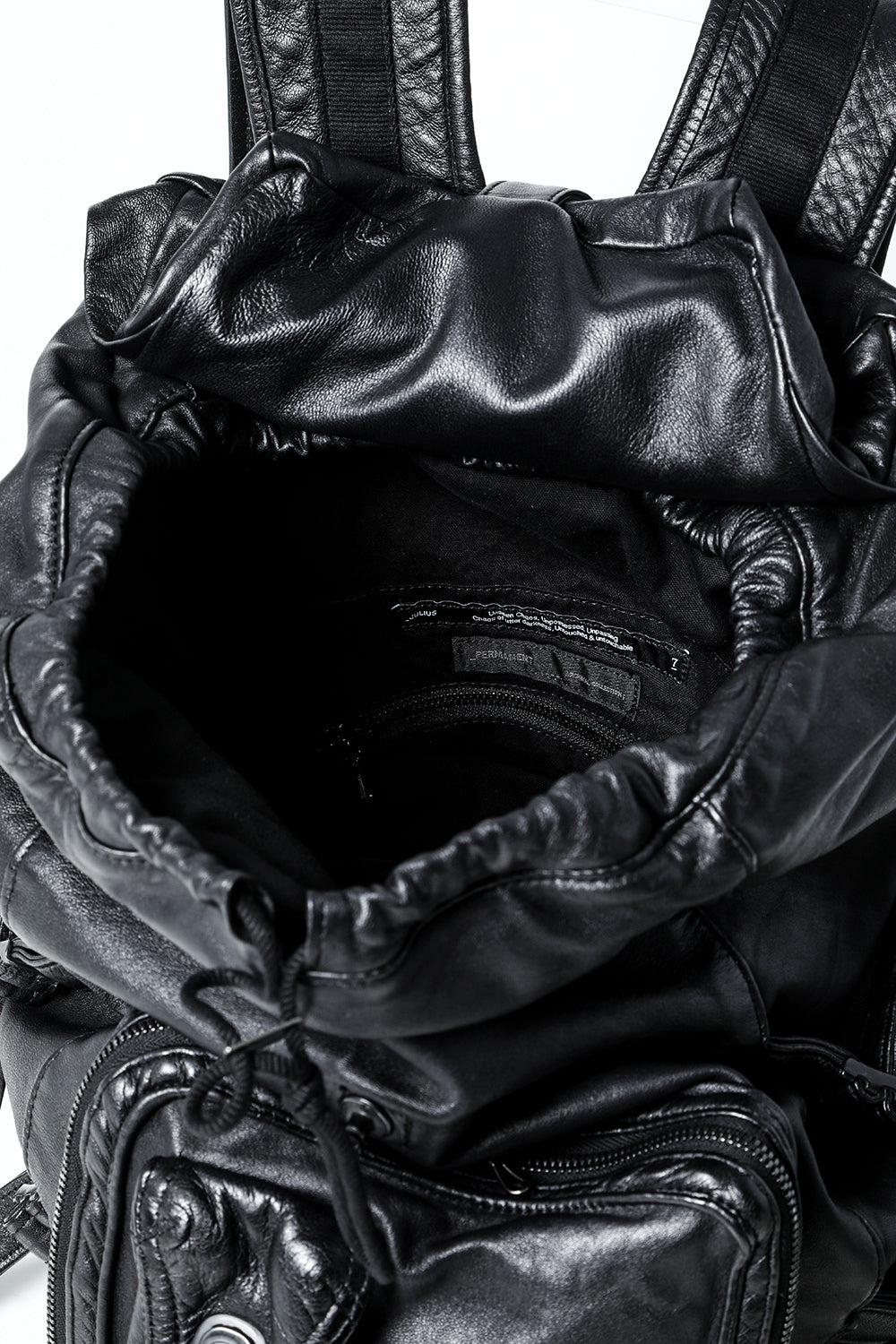 Lamb Leather Gas Mask Back Pack