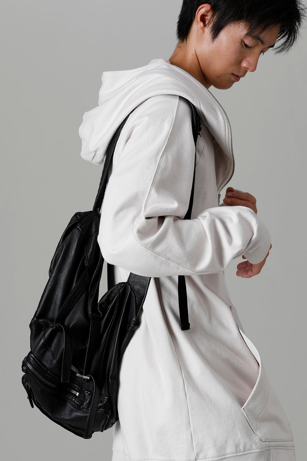 Lamb Leather Gas Mask Back Pack