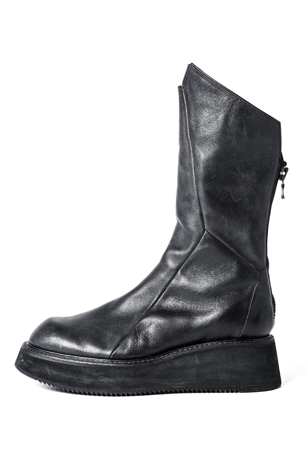 Cow Leather Urban Long Boots