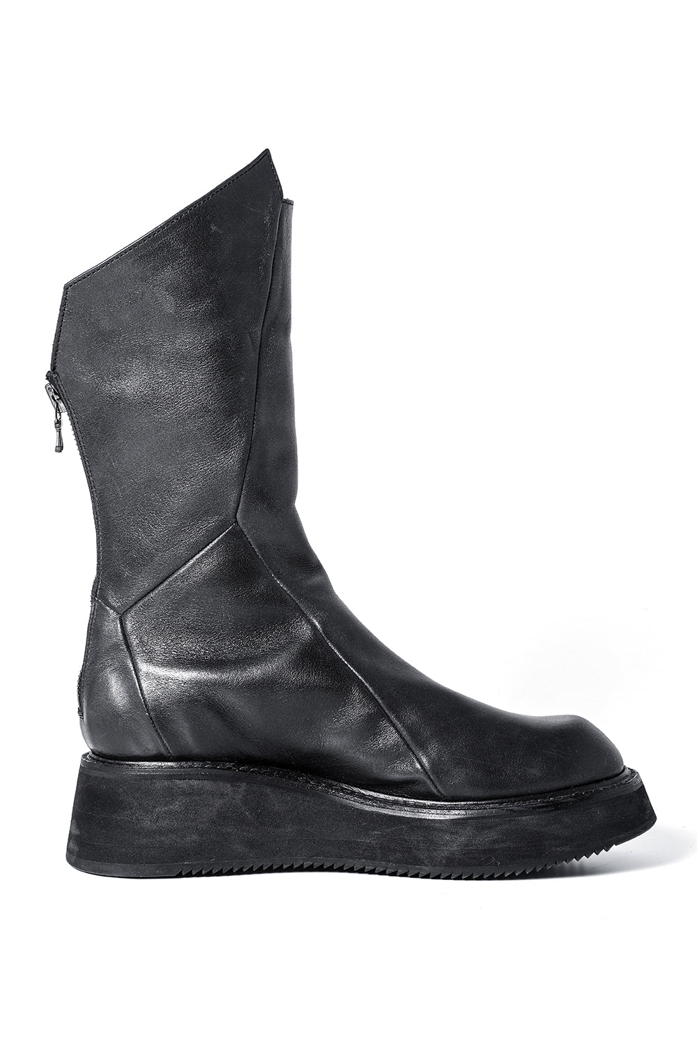 Cow Leather Urban Long Boots