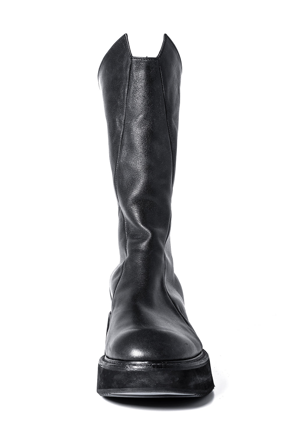 Cow Leather Urban Long Boots