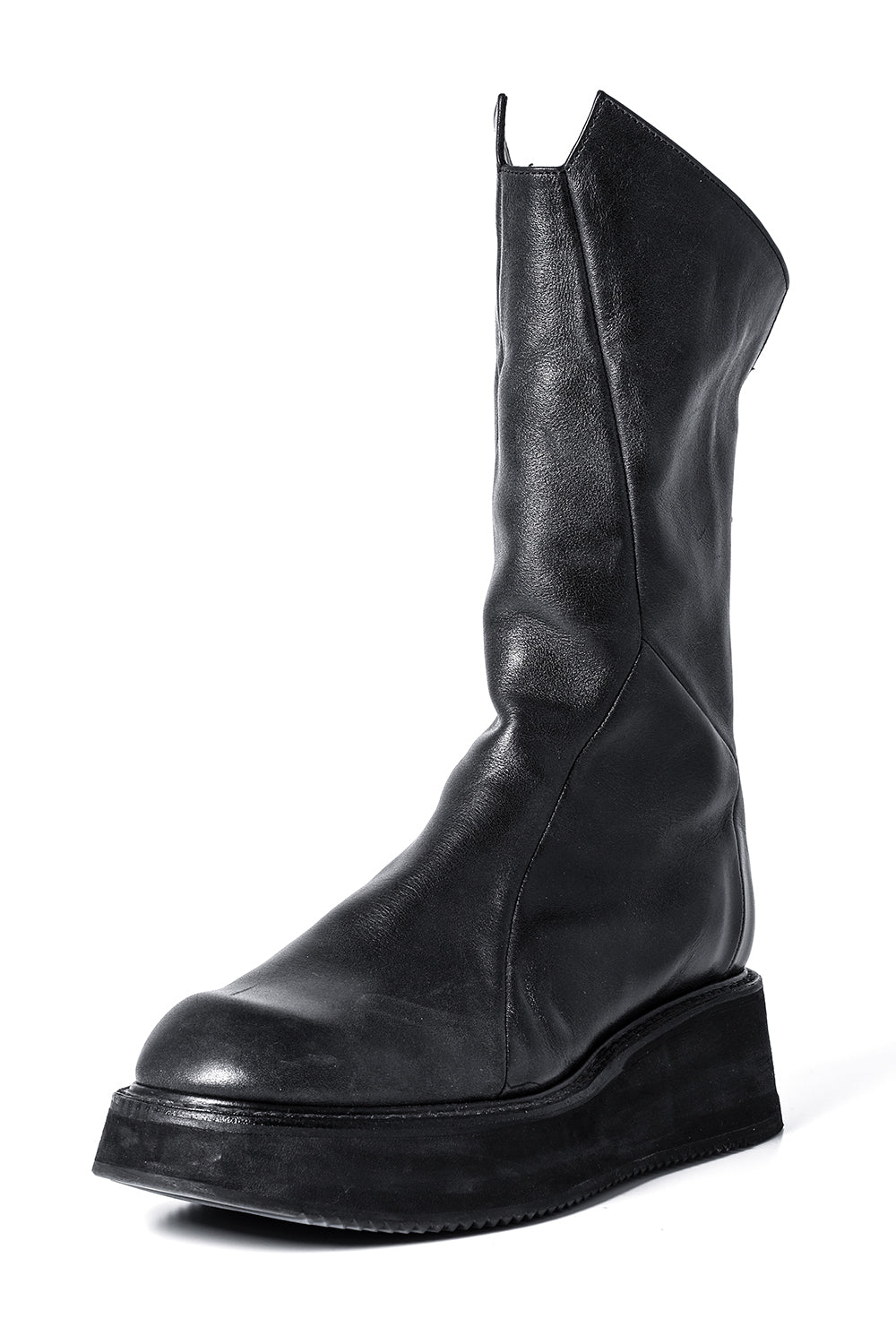 Cow Leather Urban Long Boots