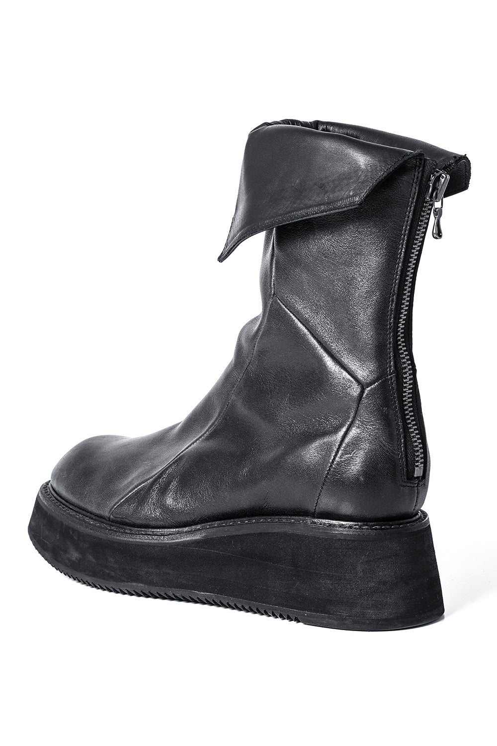 Cow Leather Urban Long Boots