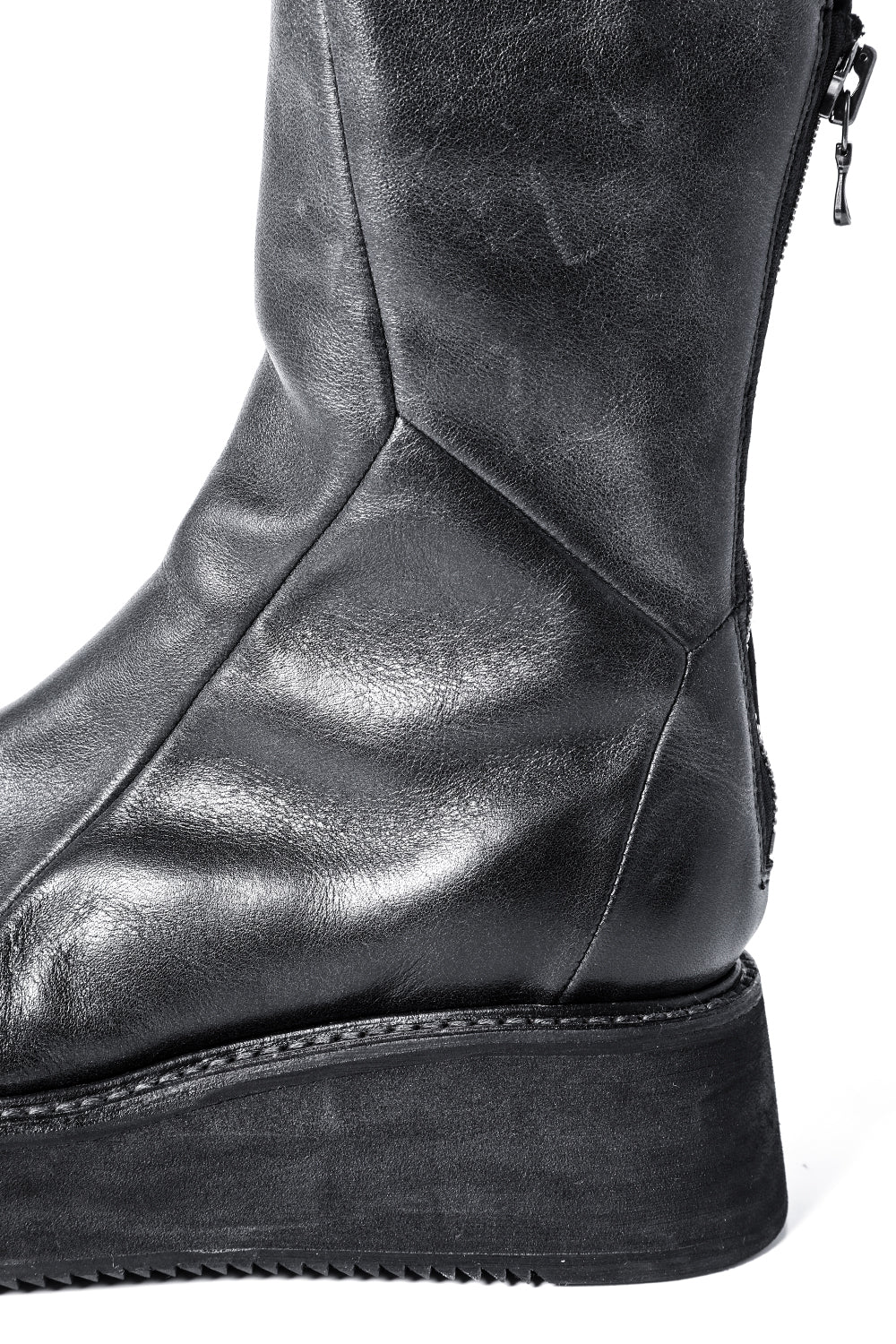 Cow Leather Urban Long Boots