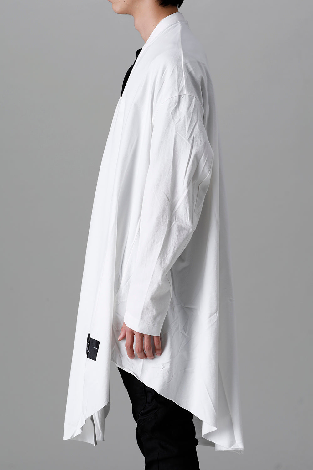 Cotton Jersey Robe Cardigan Off White