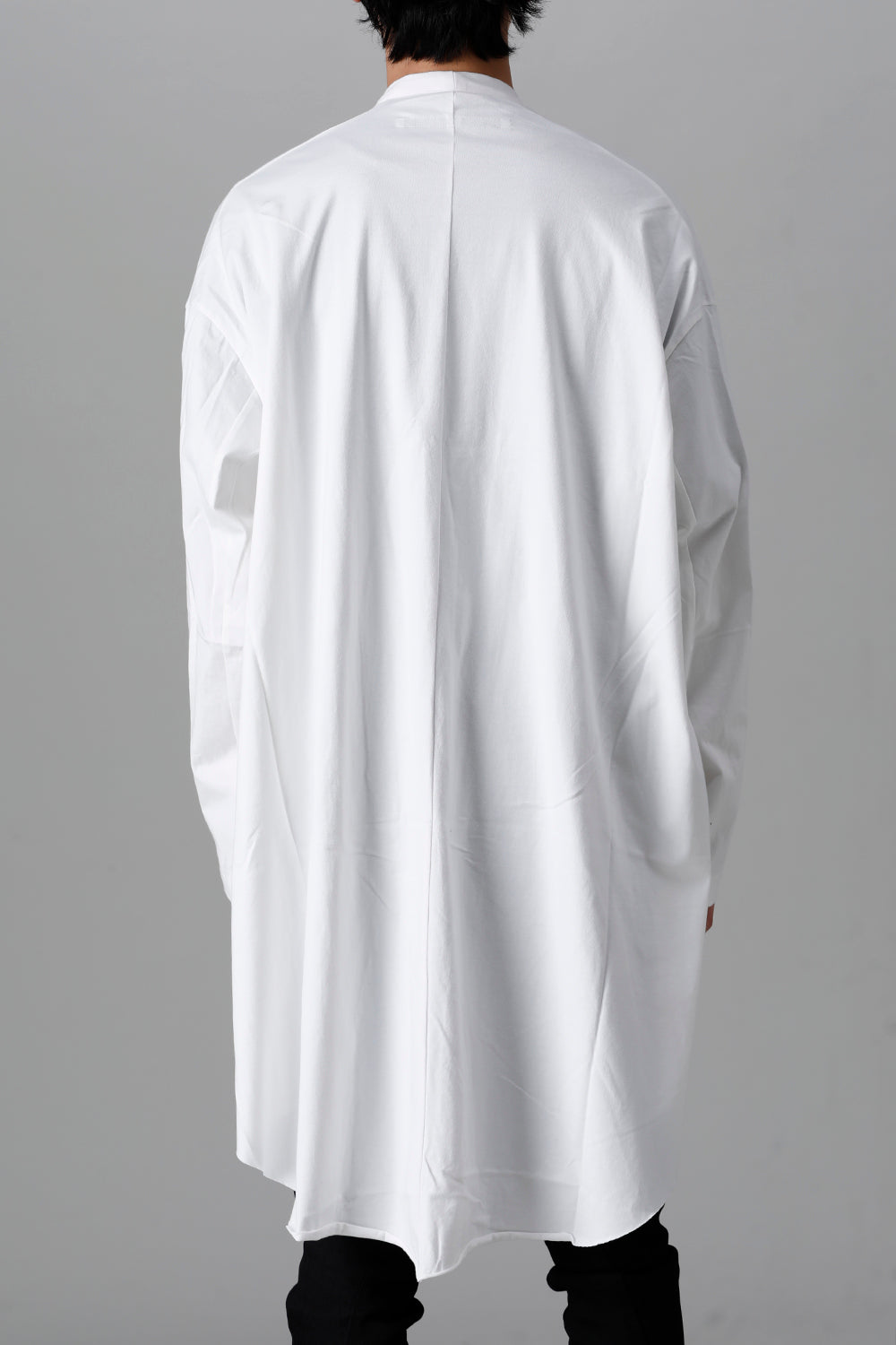 Cotton Jersey Robe Cardigan Off White