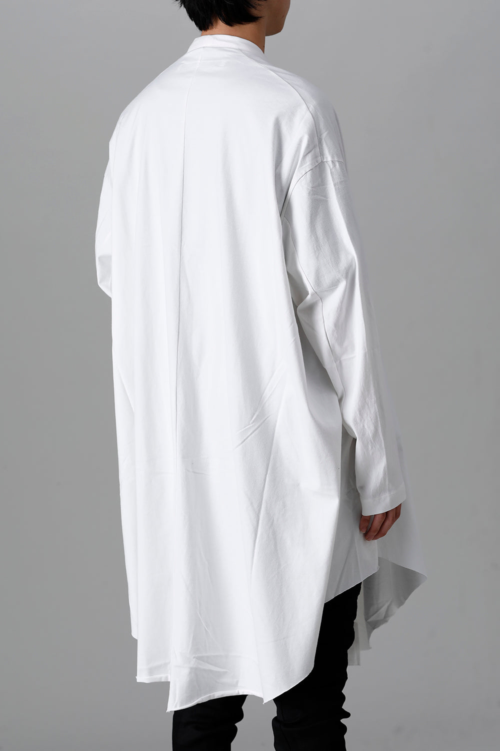 Cotton Jersey Robe Cardigan Off White