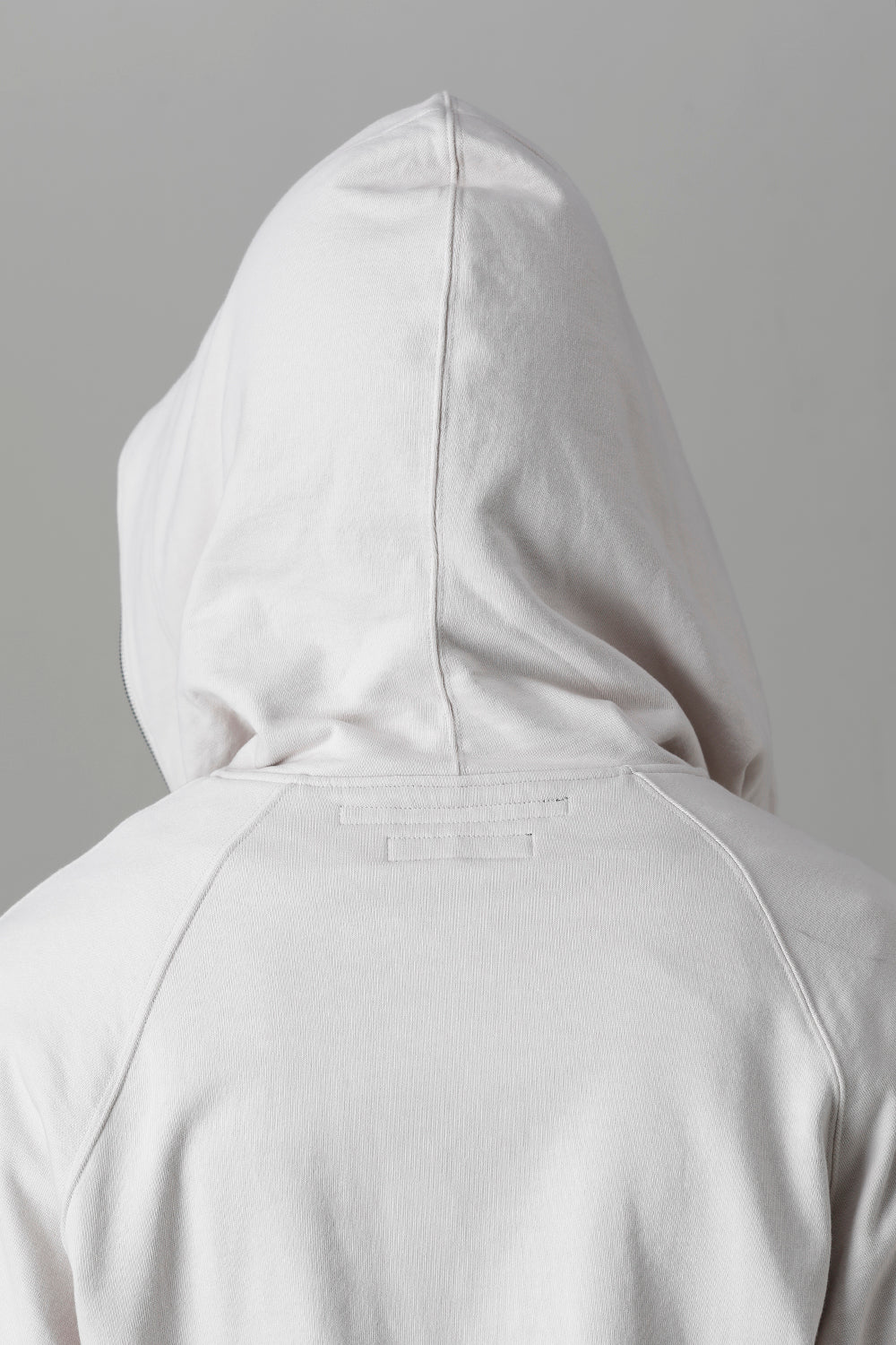 Front Zip Sweat Hoodie Plaster