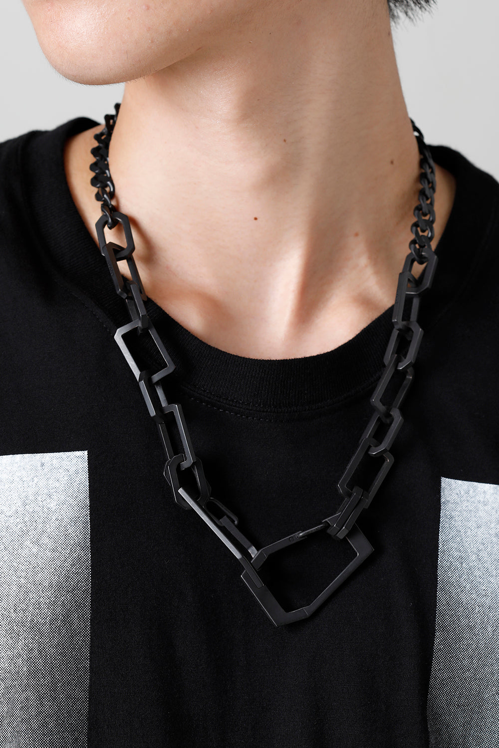 Chain Necklace Black