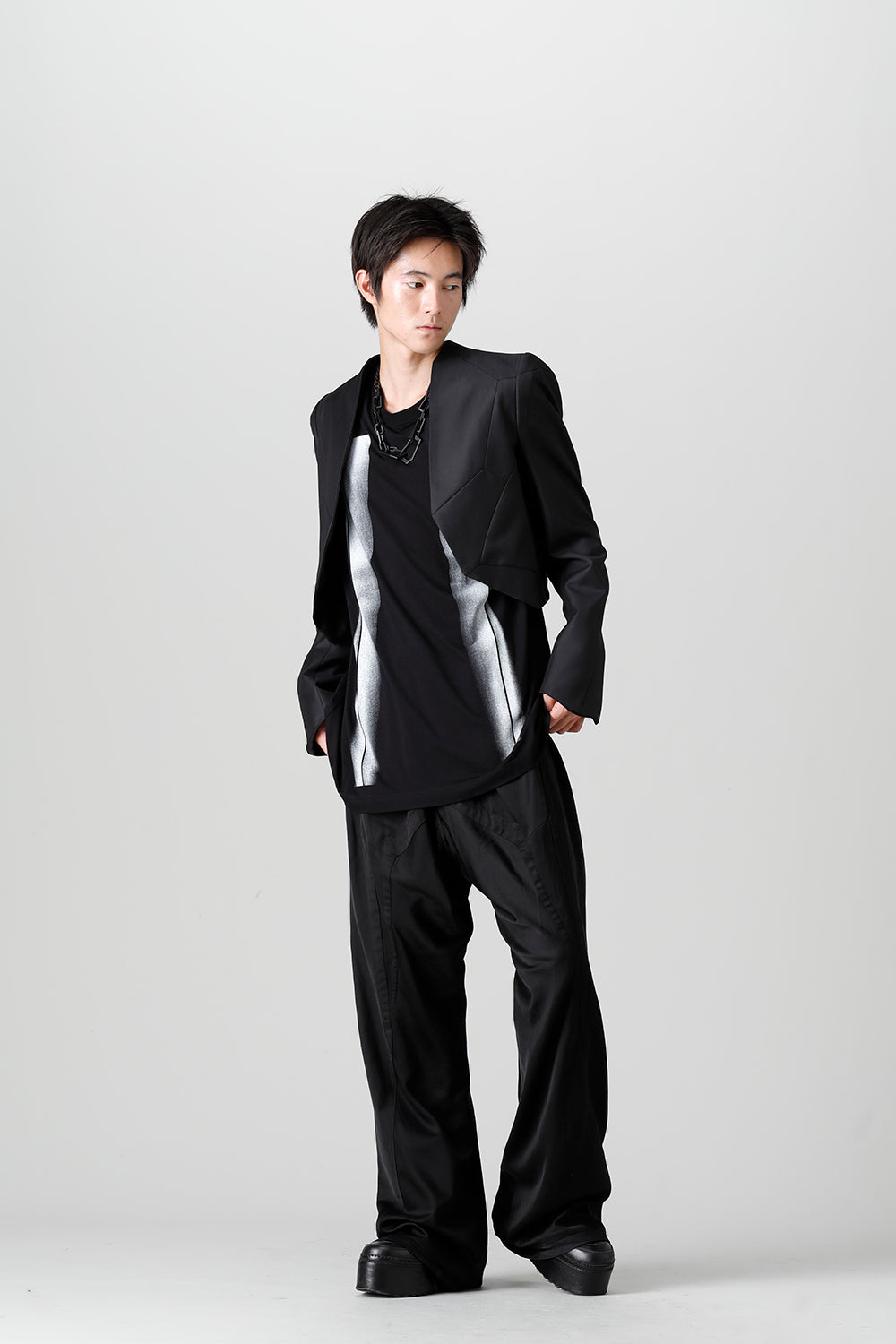 Cupro/Cotton/Linen Satin Flared Pants