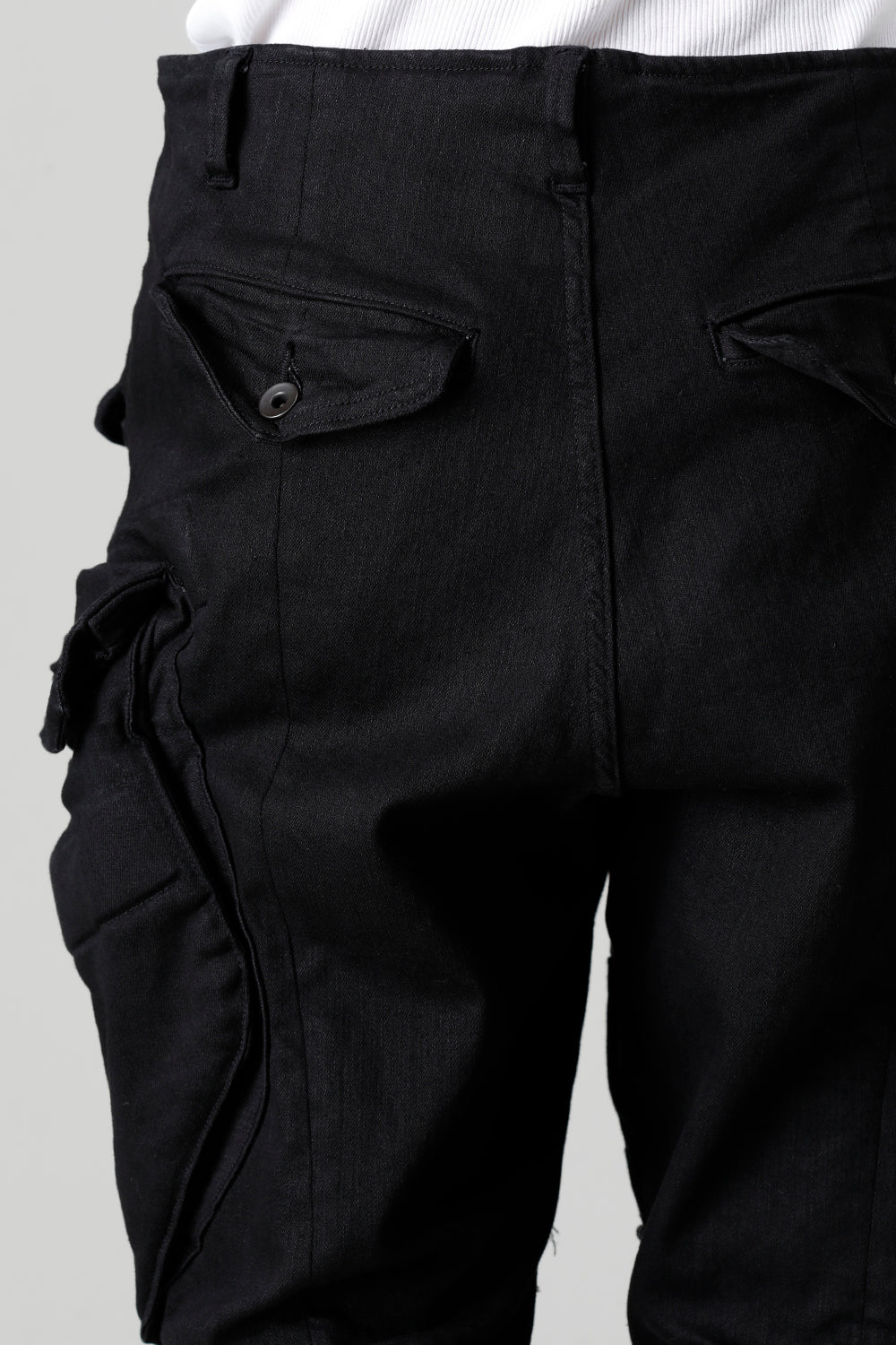 10.5oz Stretch Denim Gas Mask Skinny Pants