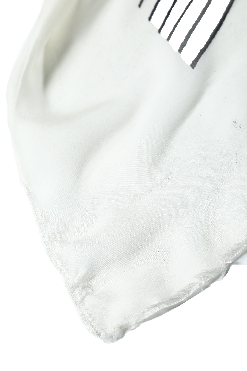 プリント シルクストール オフホワイト