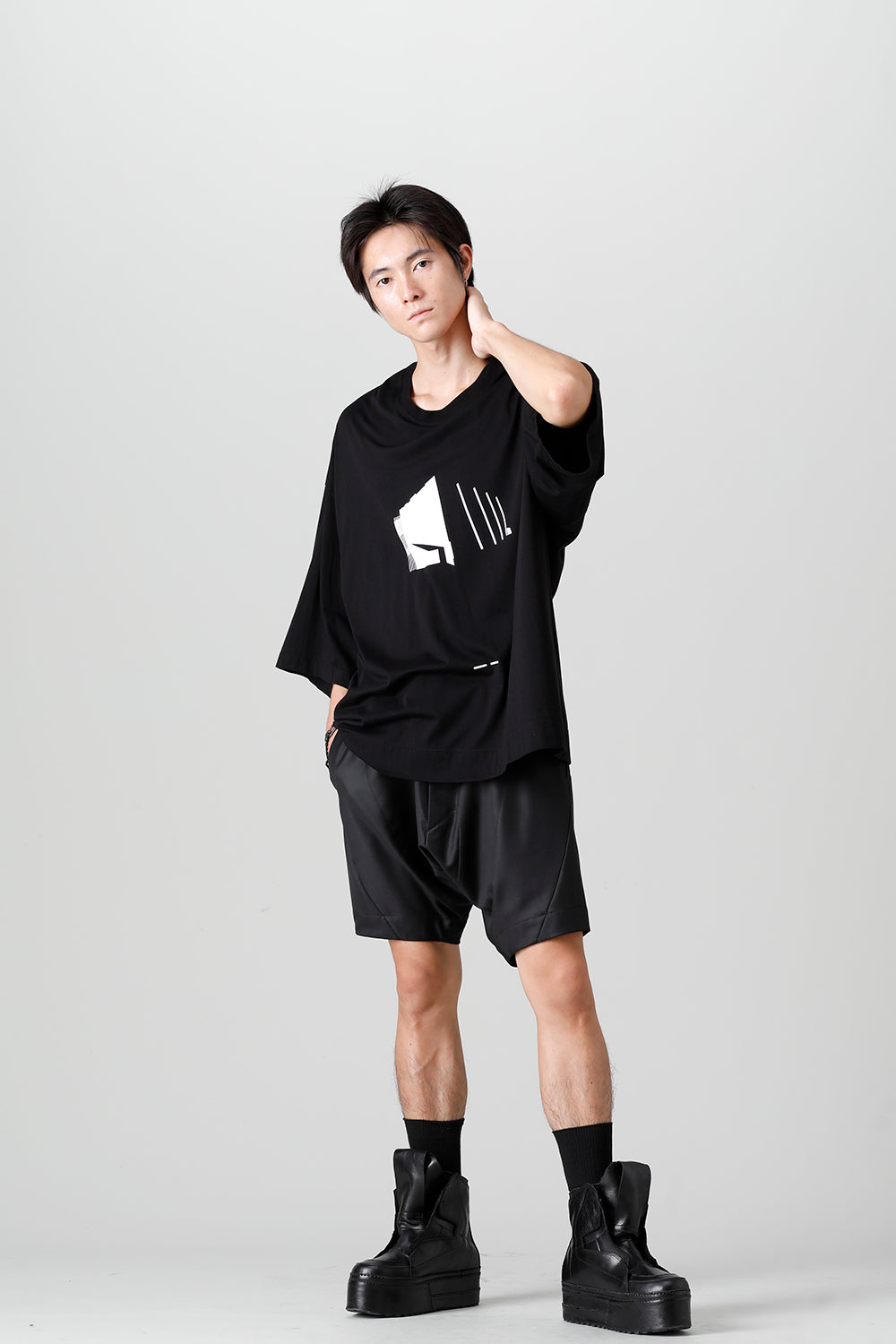 Wool/Polyester Gabardine Shorts