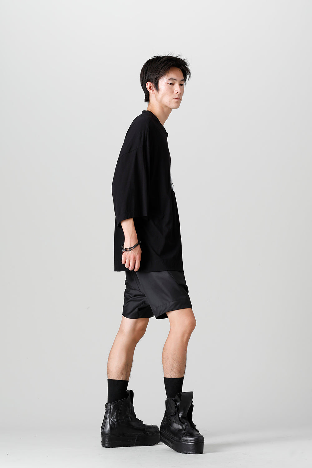 Wool/Polyester Gabardine Shorts