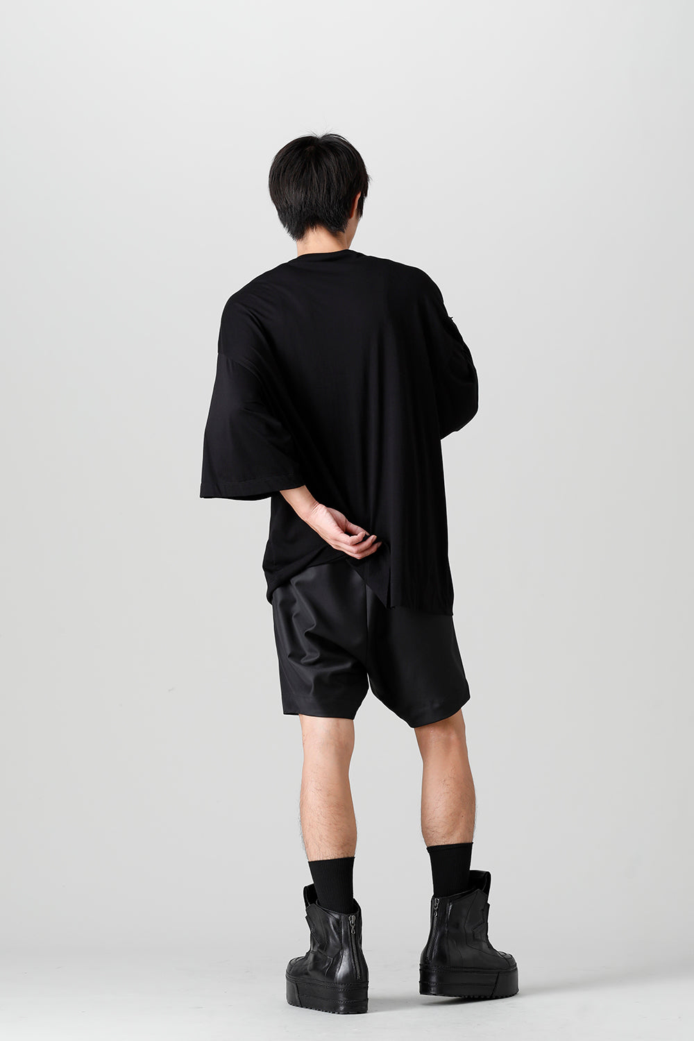 Wool/Polyester Gabardine Shorts