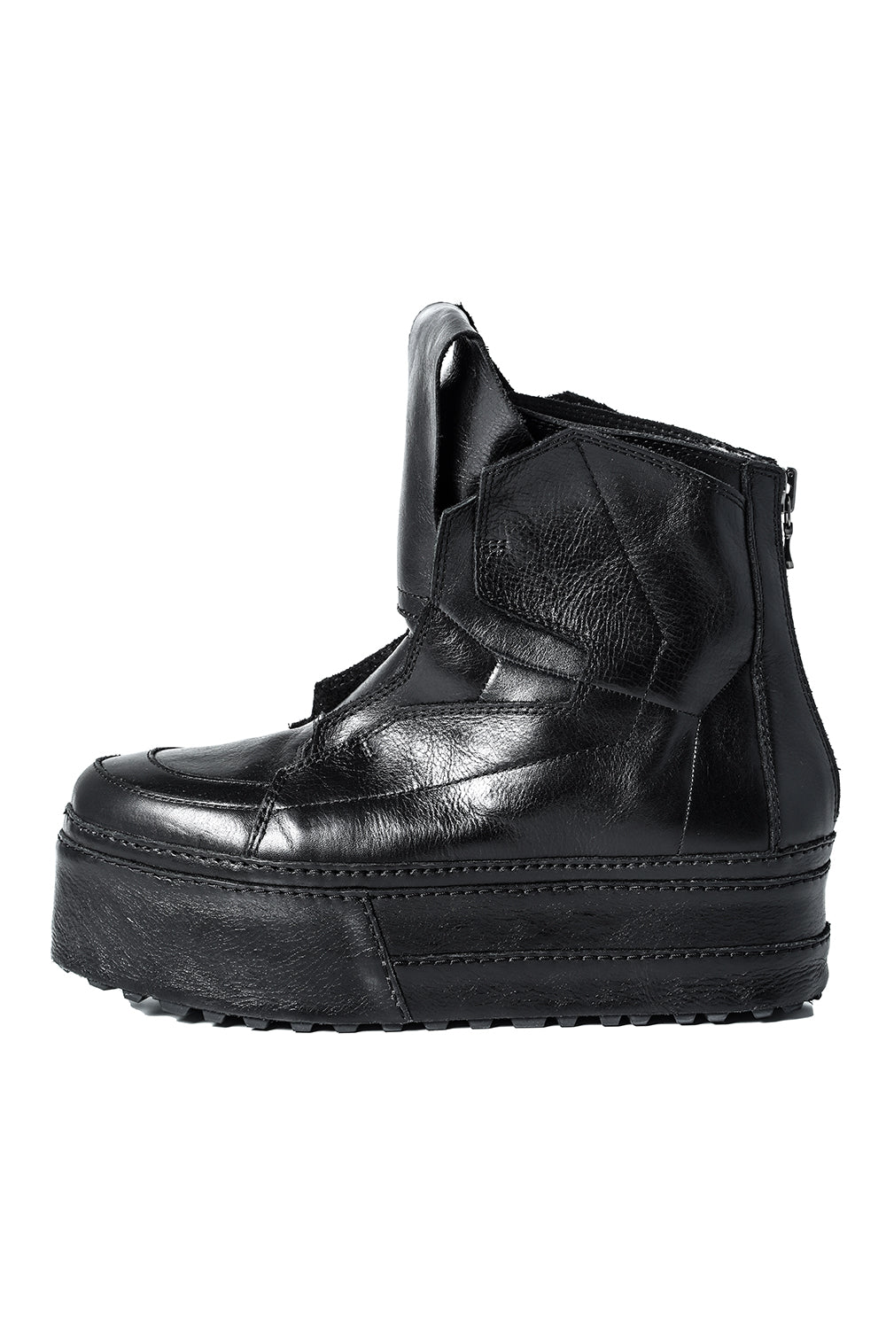 Cow Leather Platform Sneaker