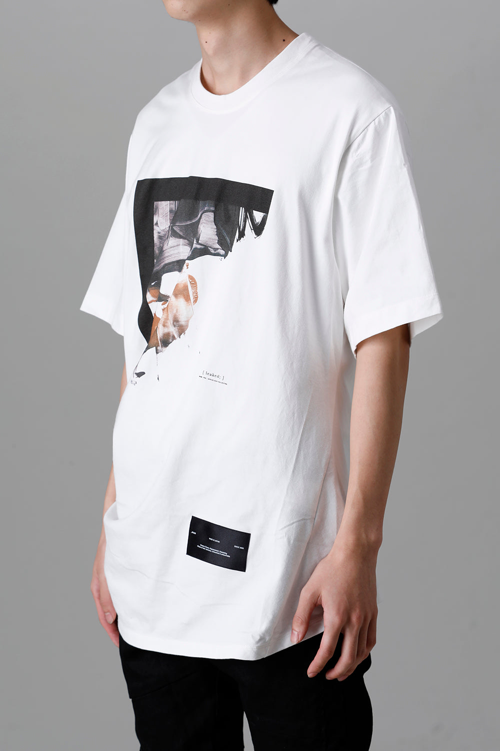 Cotton Jersey Drape SS T-Shirts Off White