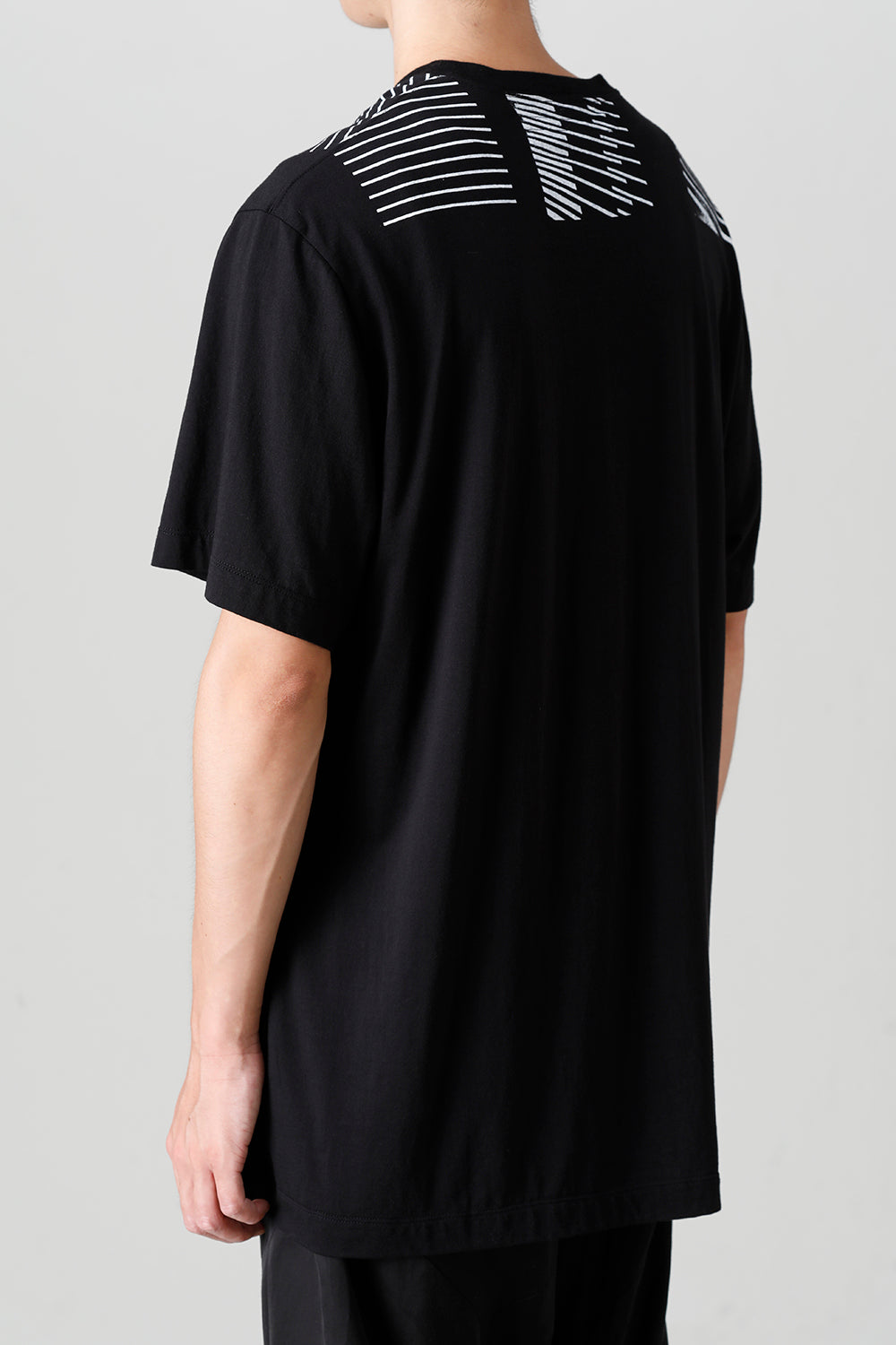 Cotton/Modal Jersey Print Short Sleeve T-Shirt