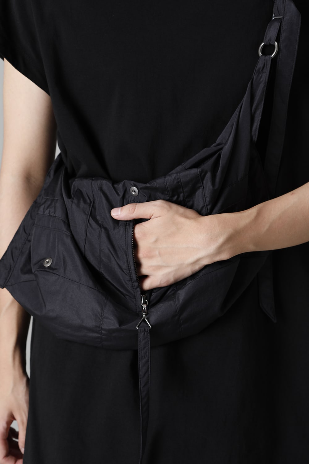 Nylon Silk Taffeta Shoulder Bag