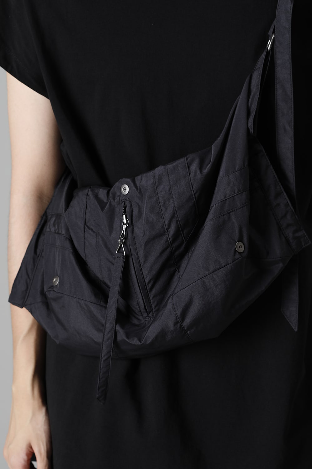 Nylon Silk Taffeta Shoulder Bag