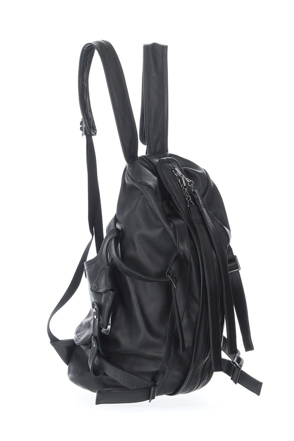 Cow Skin Back Pack Black