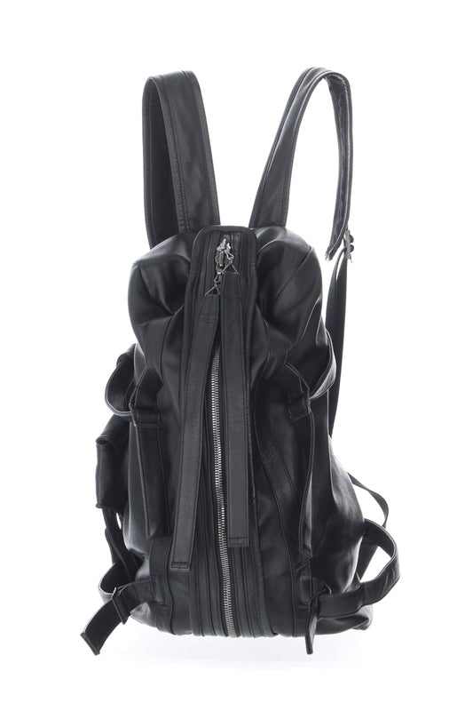 Cow Skin Back Pack Black