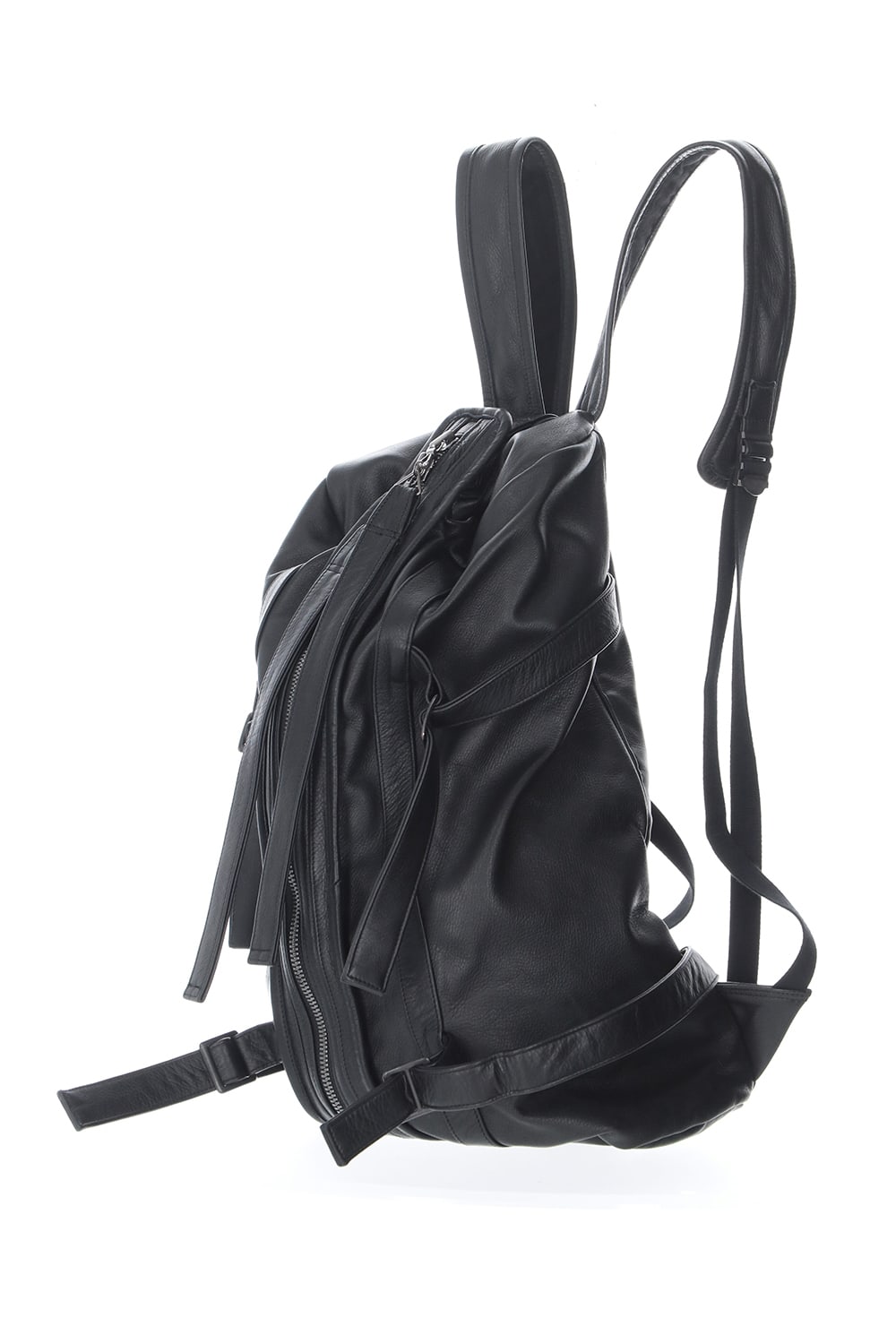 Cow Skin Back Pack Black