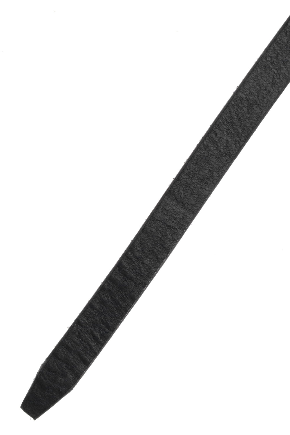 Cow Skin Belt Black