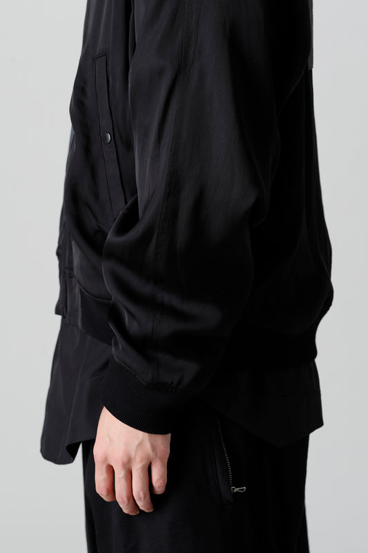 ‘DUSK’ Vintage Satin Blouson