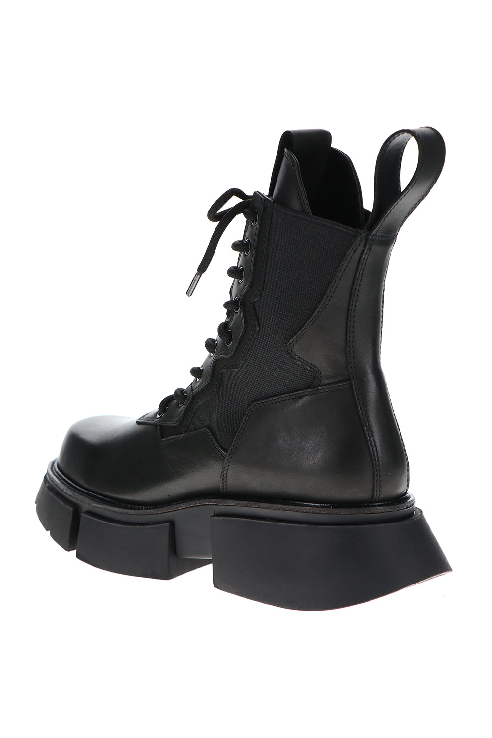 Side gore Military Sneakers Black