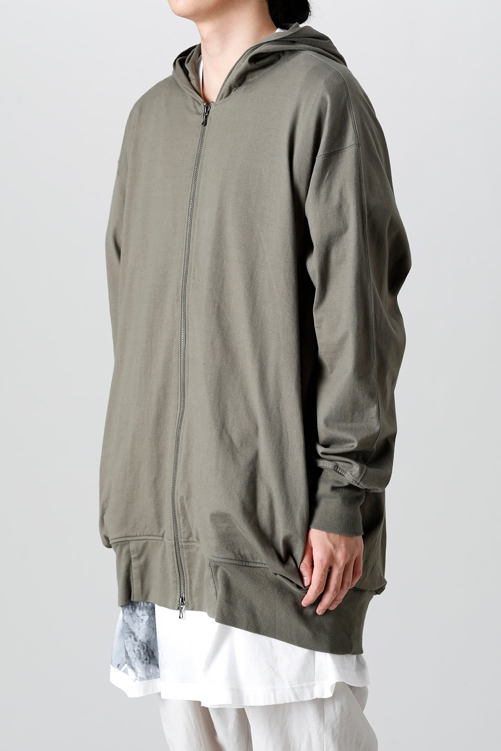 Twist Tuck Hoodie A.Green