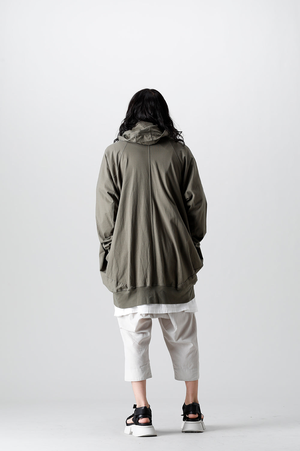 Twist Tuck Hoodie A.Green