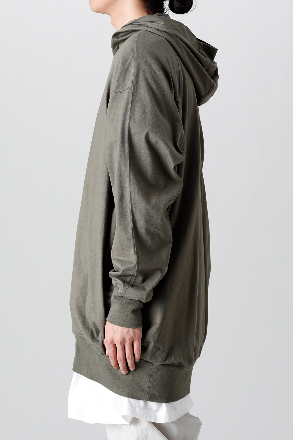 Twist Tuck Hoodie A.Green