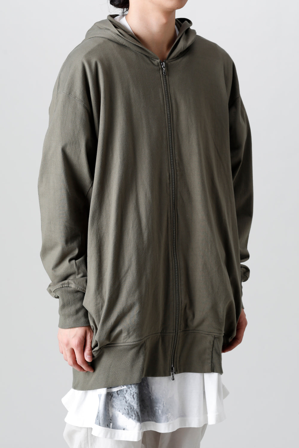 Twist Tuck Hoodie A.Green