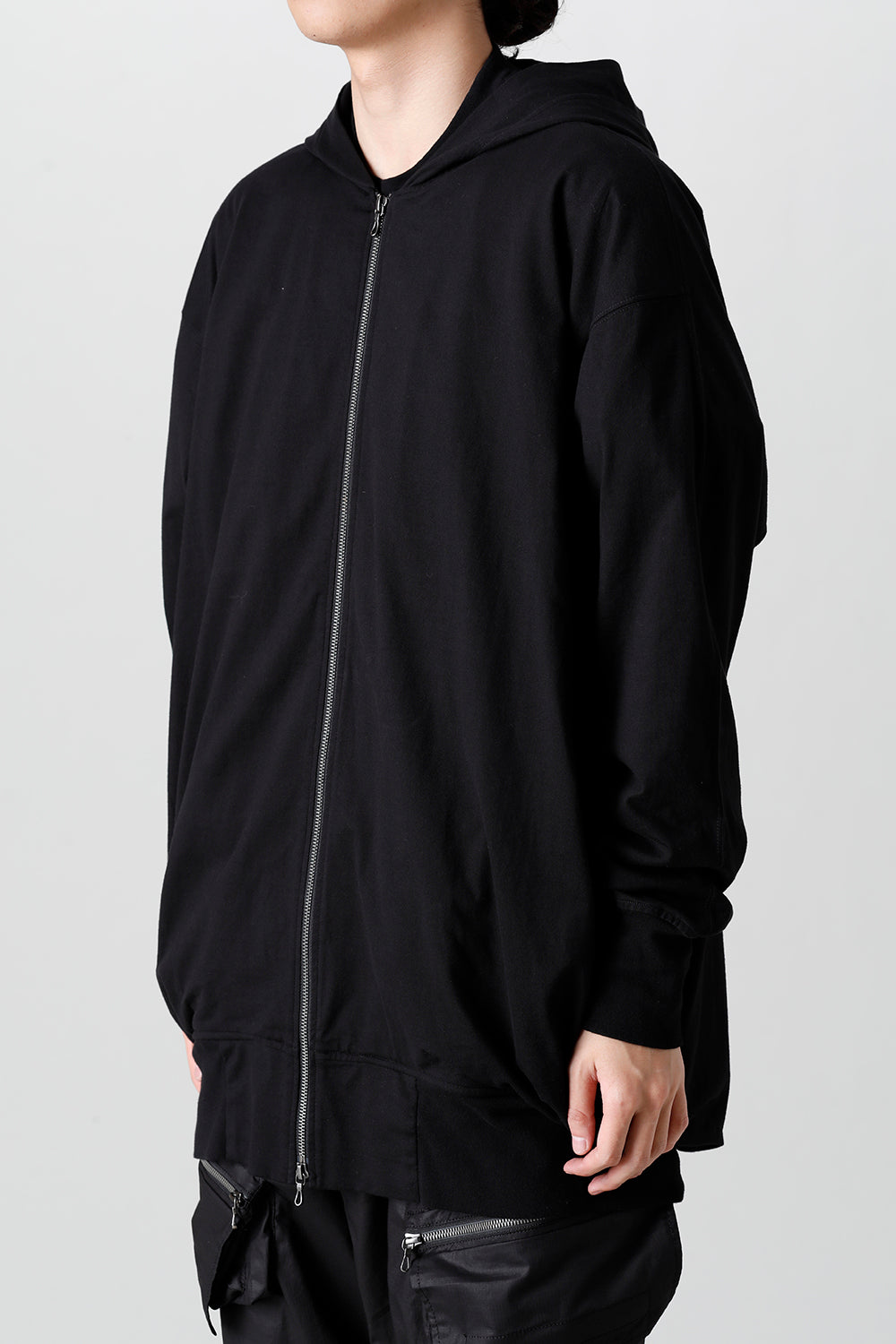 Twist Tuck Hoodie Black