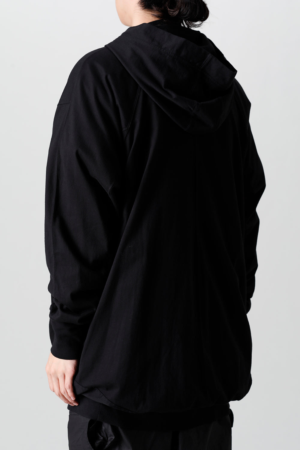 Twist Tuck Hoodie Black