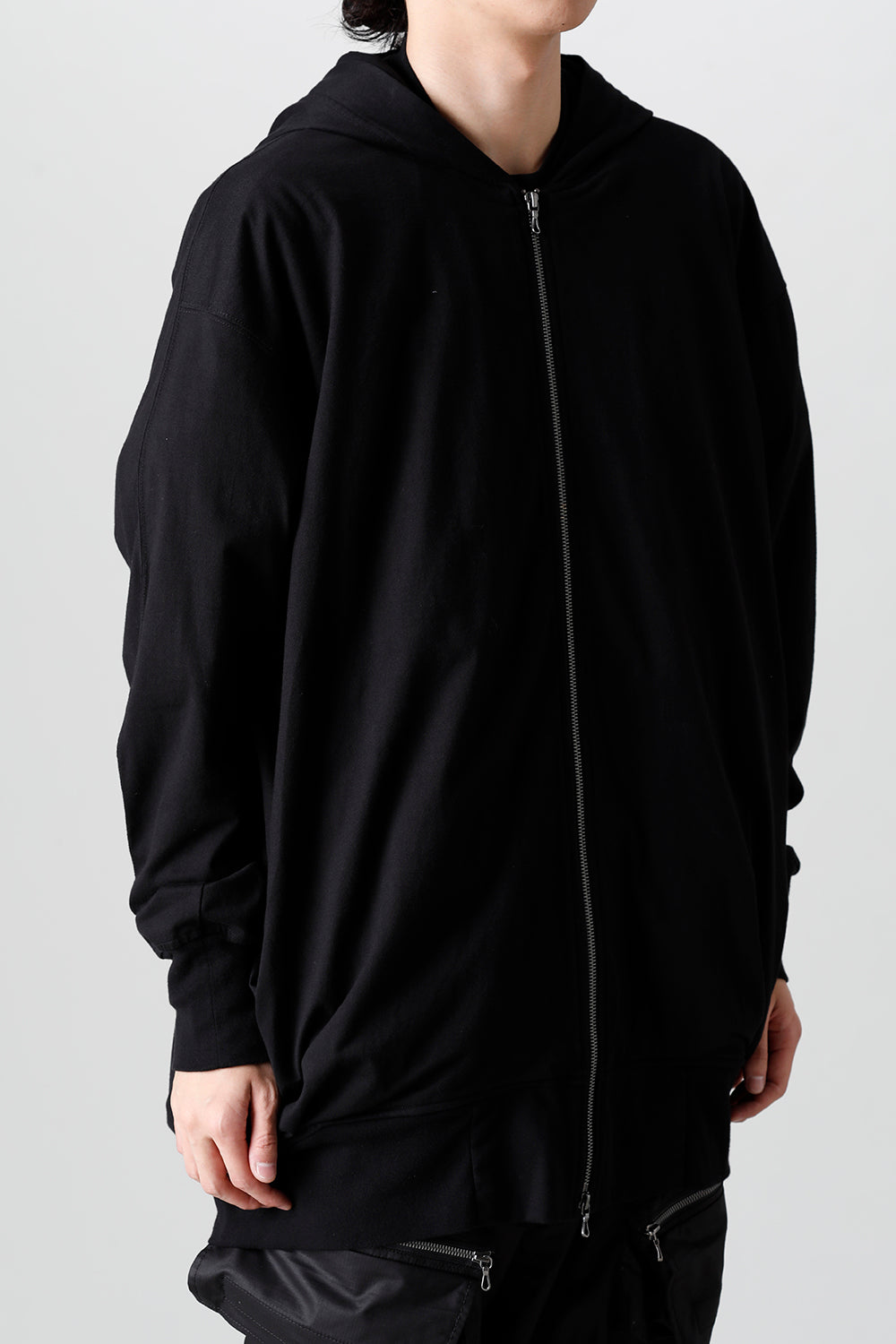 Twist Tuck Hoodie Black