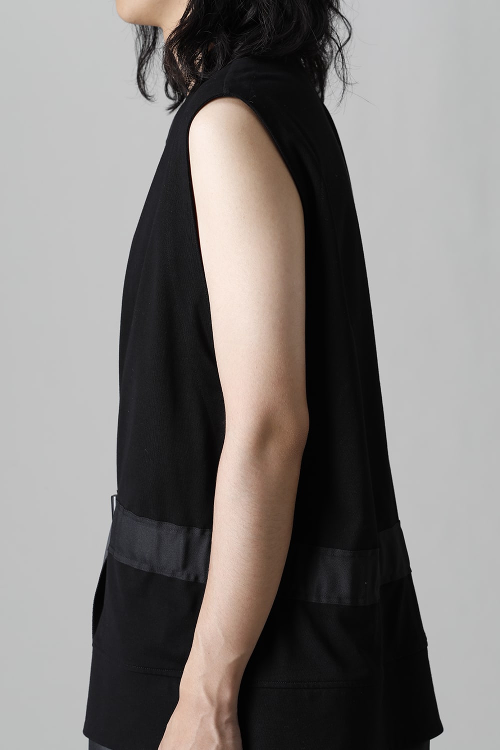 Mercerized Cottonn Jersey Vest