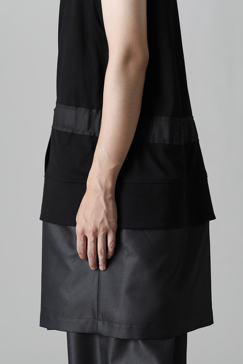 Mercerized Cottonn Jersey Vest