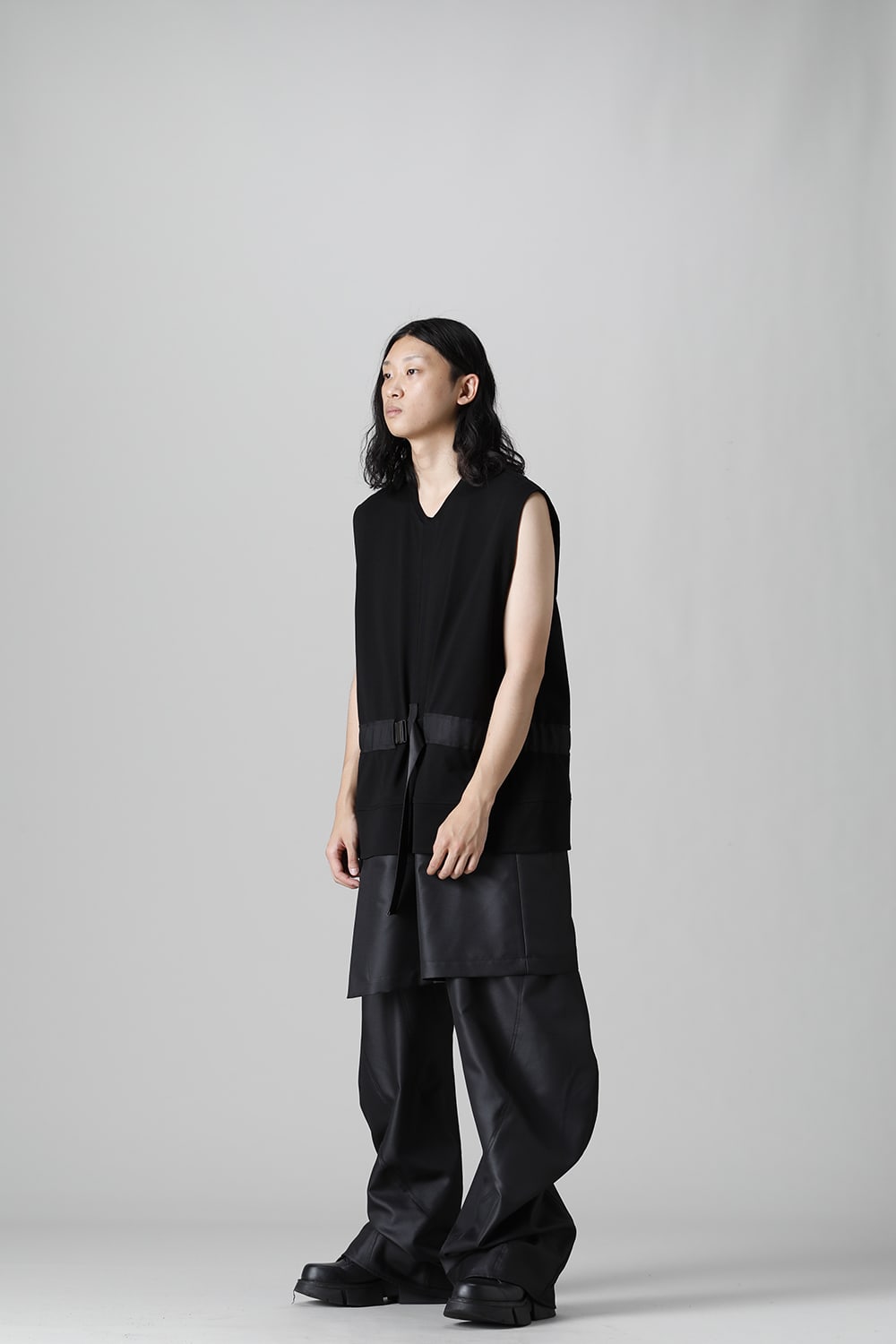 Mercerized Cottonn Jersey Vest