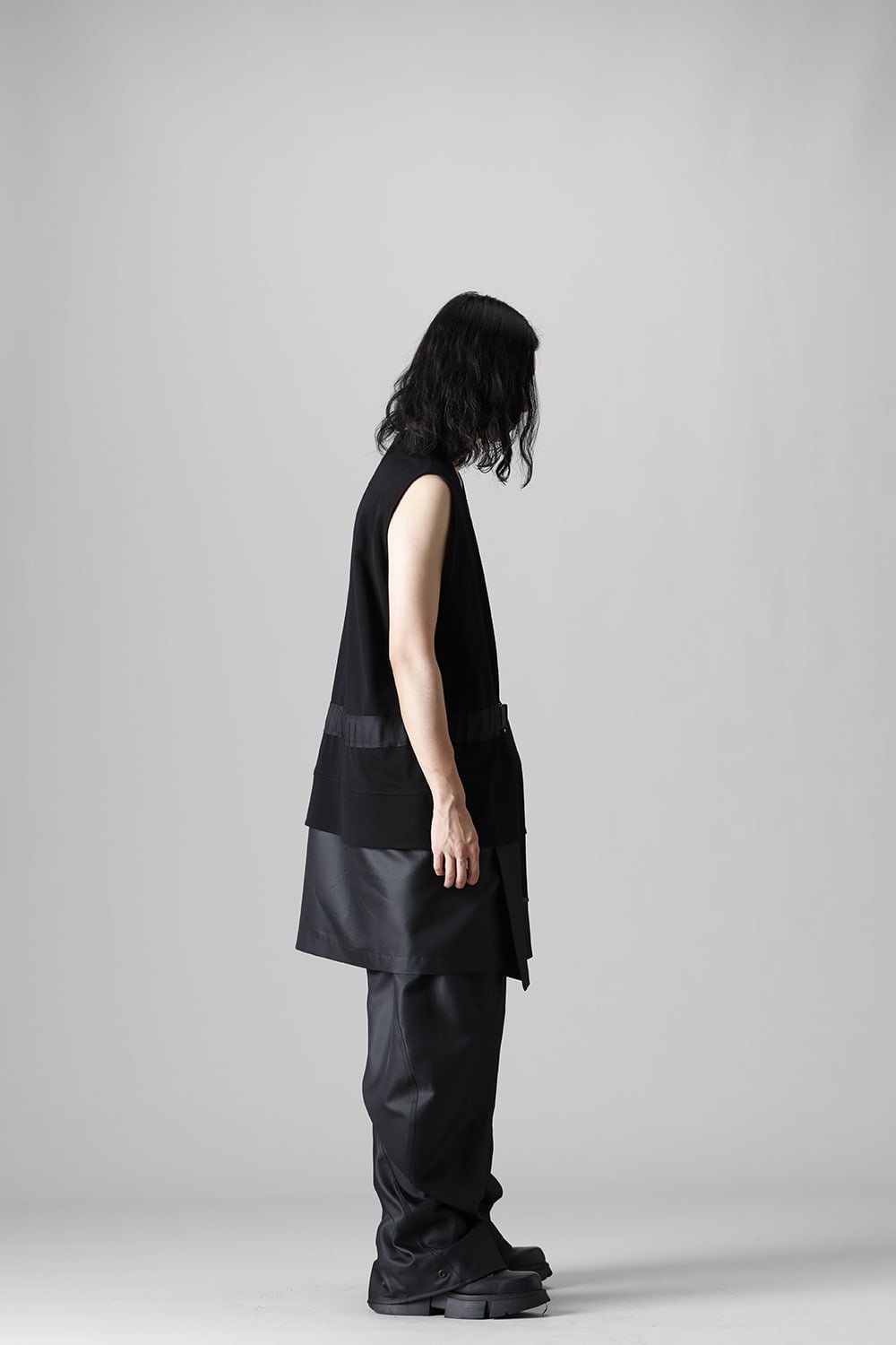 Mercerized Cottonn Jersey Vest