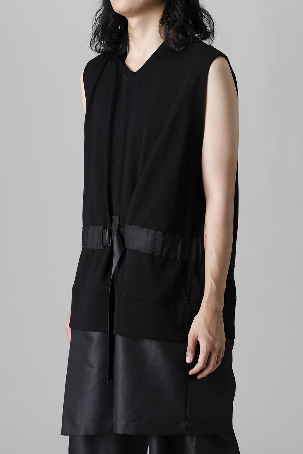 Mercerized Cottonn Jersey Vest