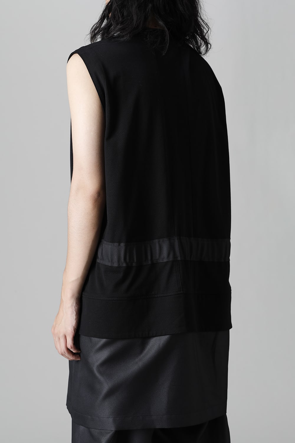 Mercerized Cottonn Jersey Vest