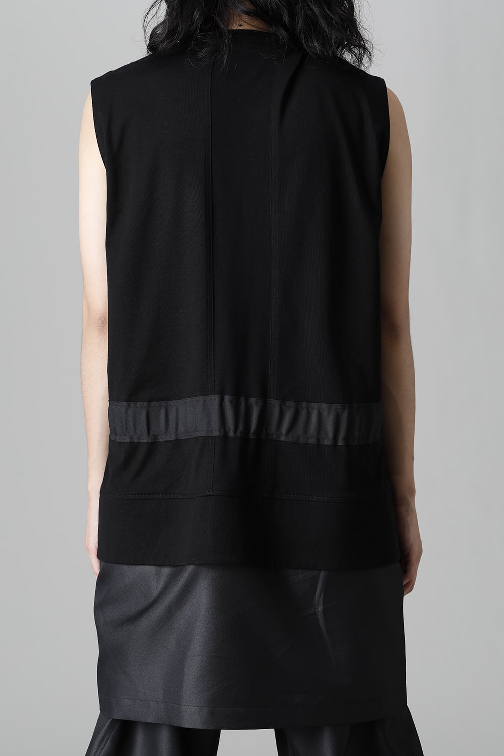 Mercerized Cottonn Jersey Vest