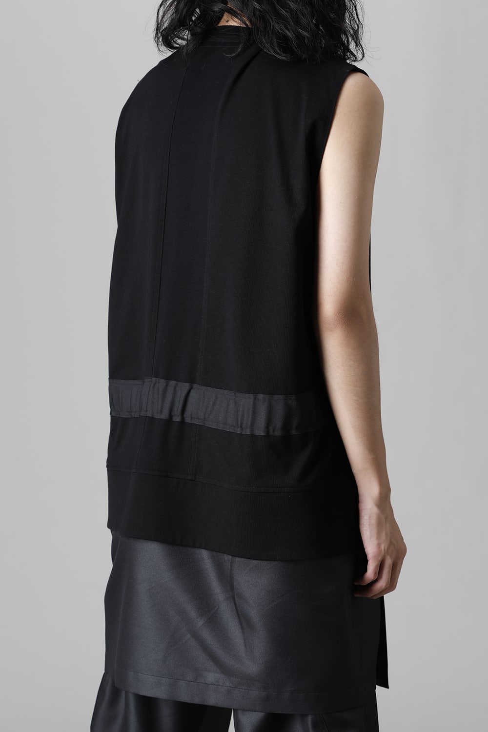Mercerized Cottonn Jersey Vest