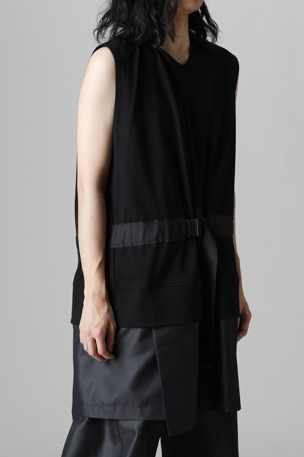 Mercerized Cottonn Jersey Vest