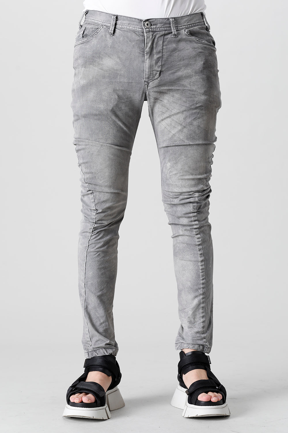Indirect Skinny Denim Gray