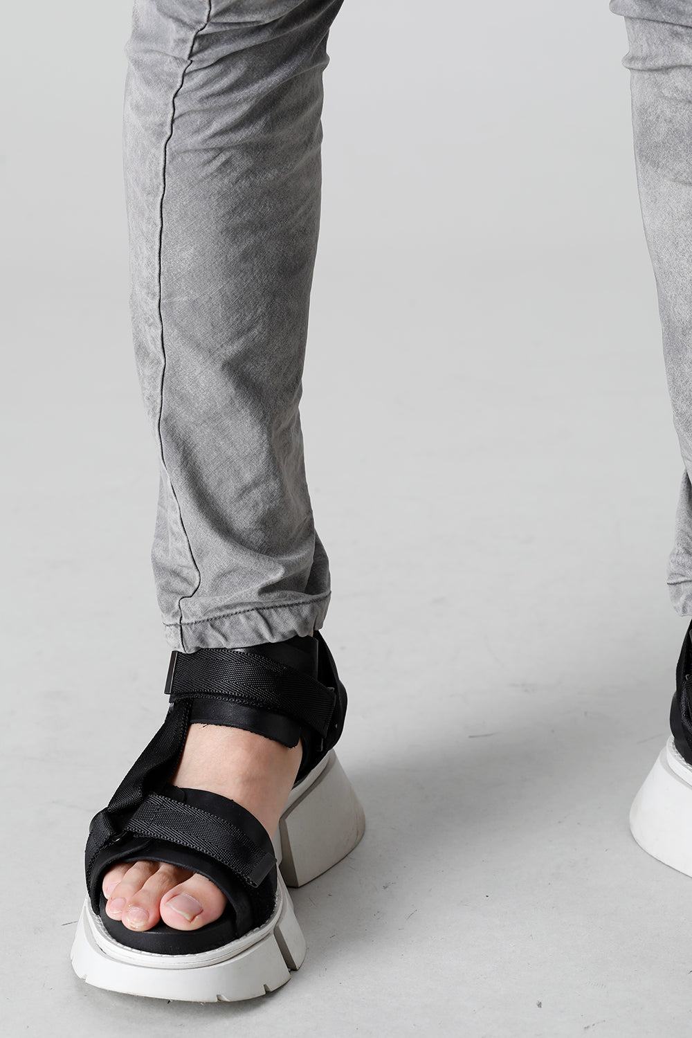 Indirect Skinny Denim Gray