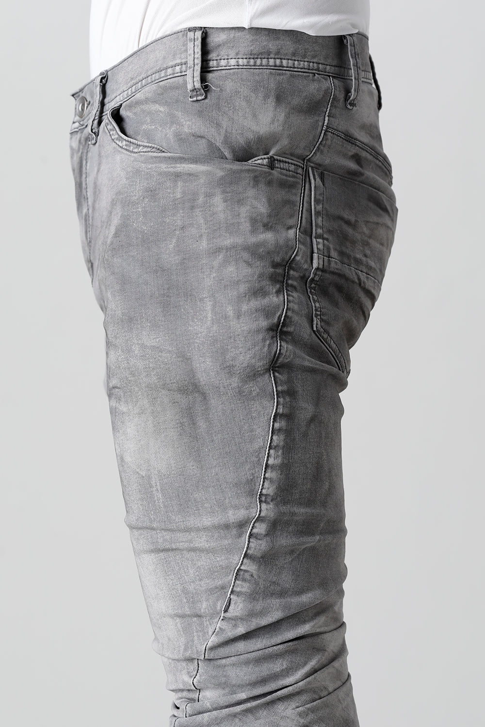 Indirect Skinny Denim Gray
